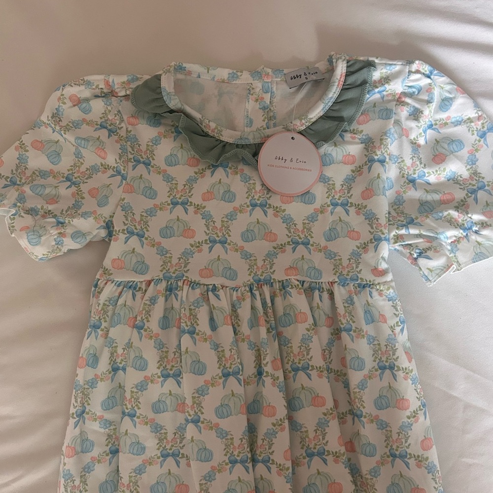 NWT Abby & Evie Pumpkin Dress 6